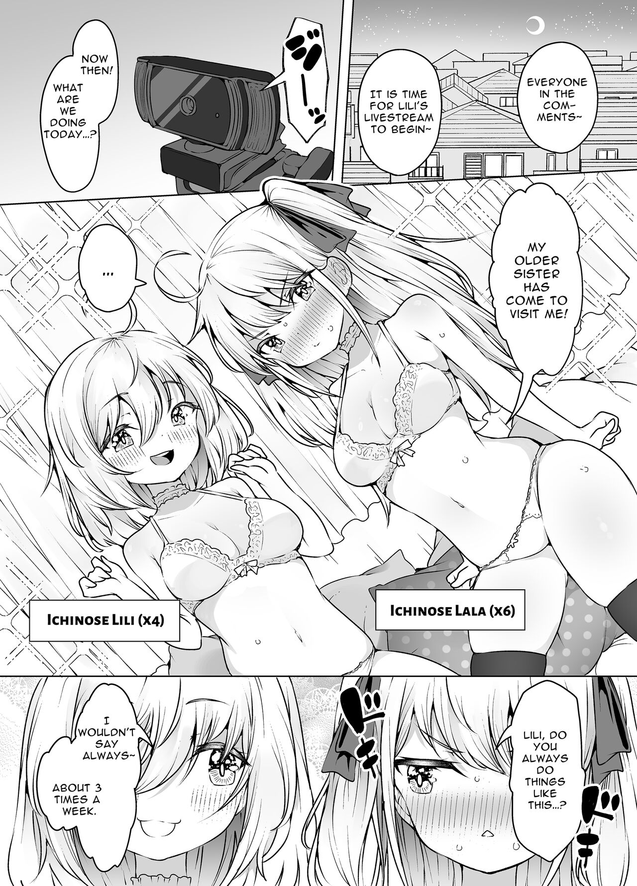 Shiofubuki Sanshimai ～ Livechat no Zeccyou Megamitachi～ - page 4 full