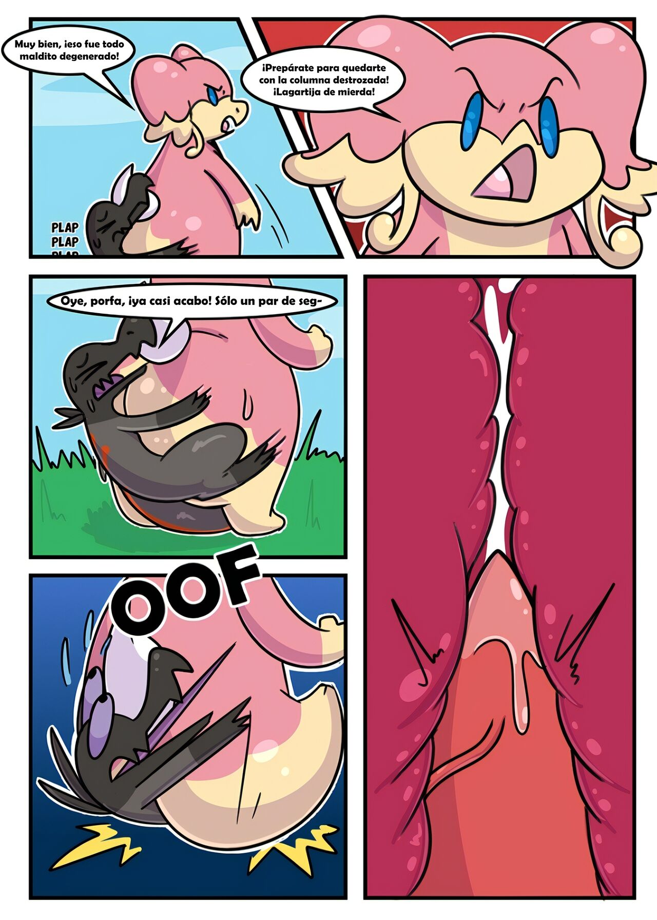 This Salandit is a Rapist, and I Fucking Hate Him | Este Salandit es un Puto Violador, y lo Odio - page 7 full