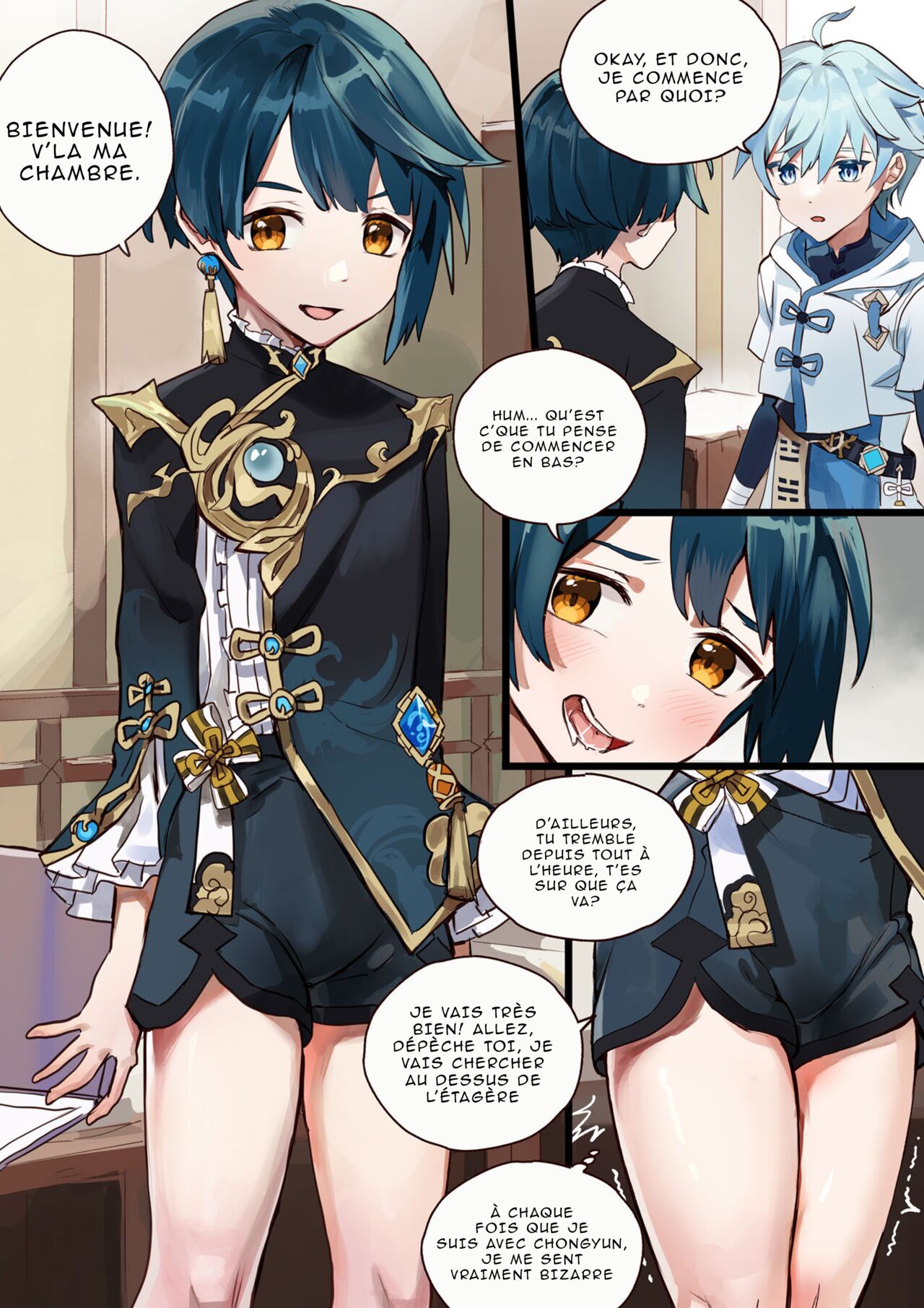 Chongyun Found Xingqiu's Stuff | Chongyun trouve le truc de Xingqiu page 2 full