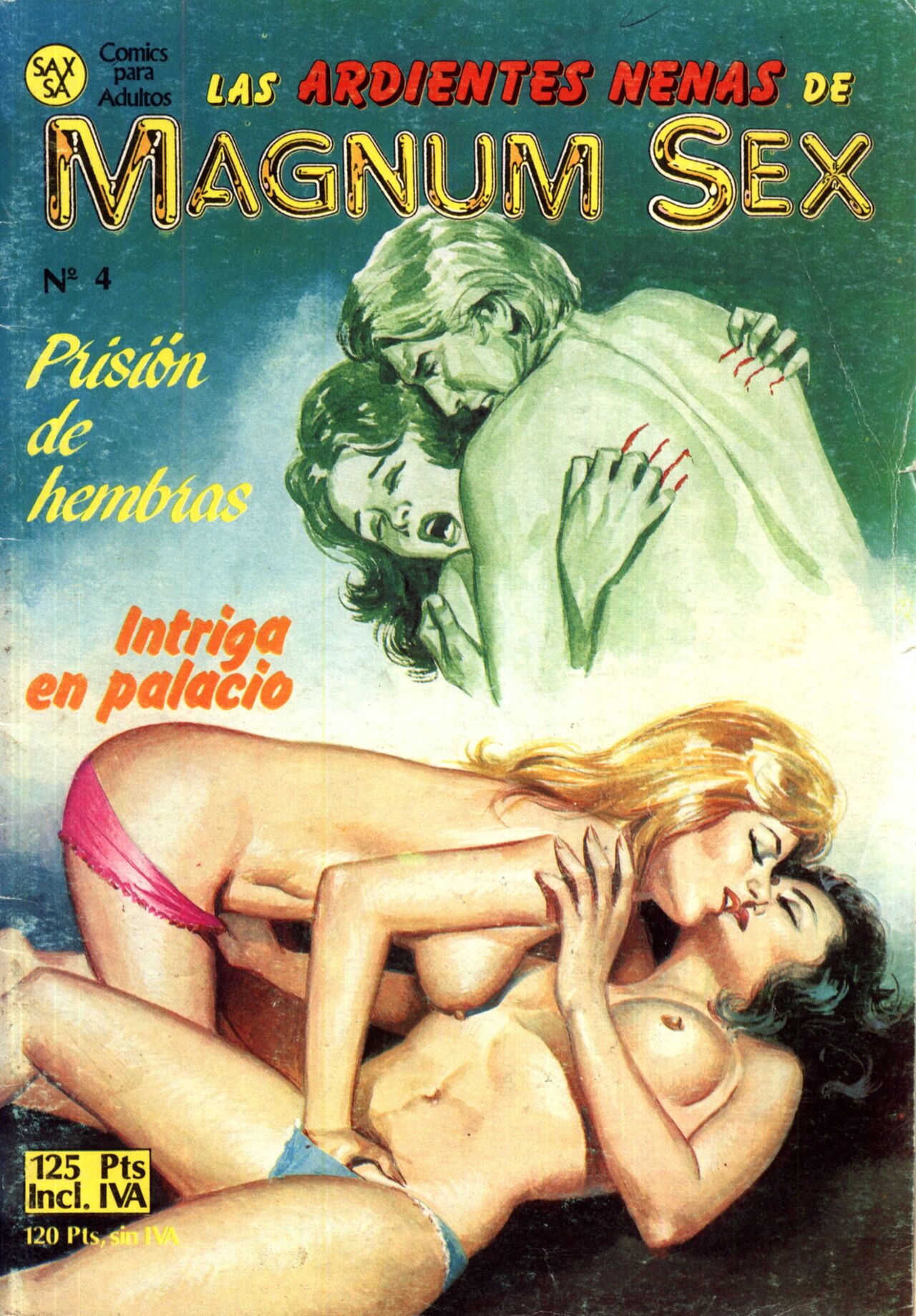 Las Ardientes Nenas de Magnum Sex N°4 page 1 full