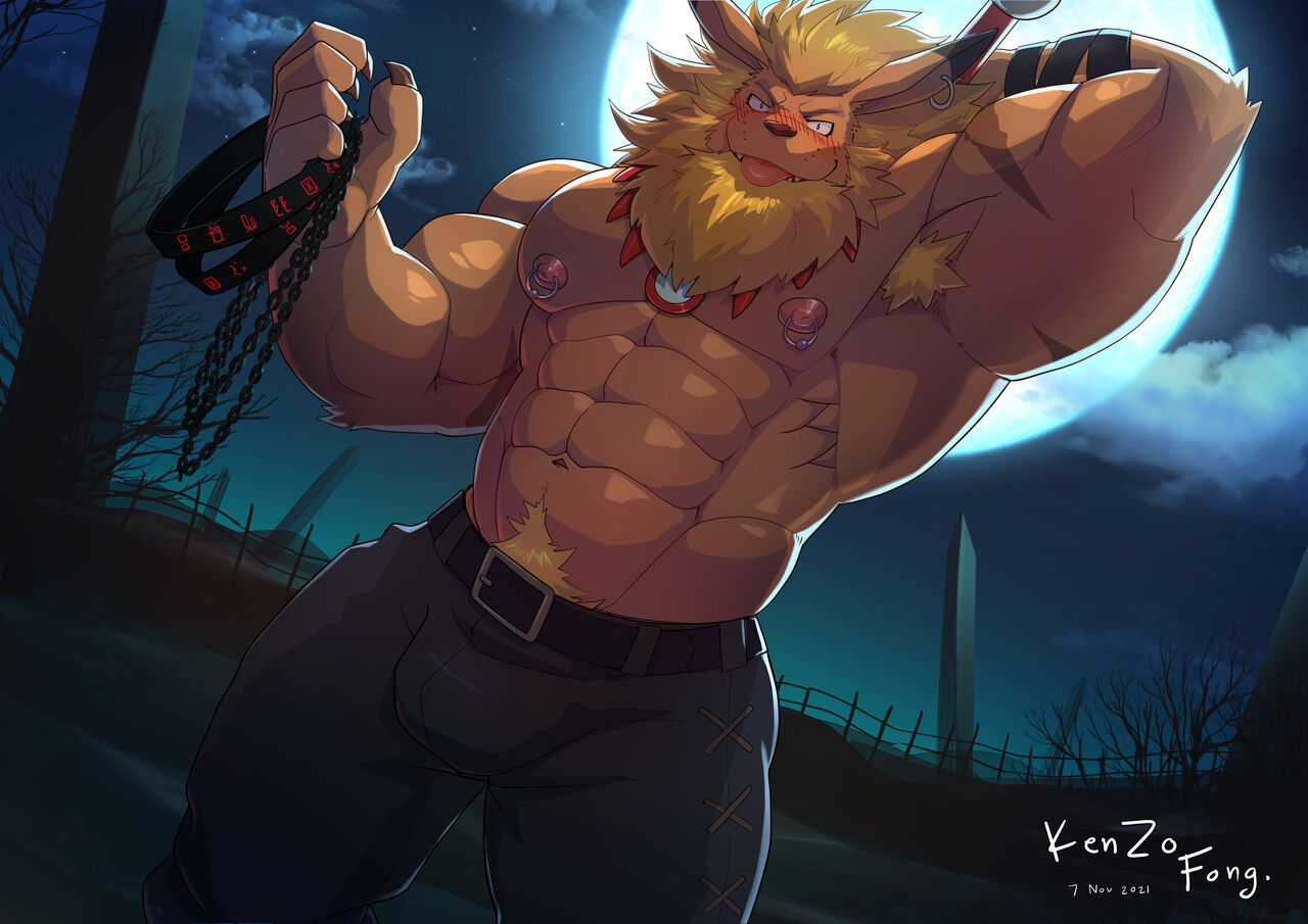 Leomon Halloween page 1 full