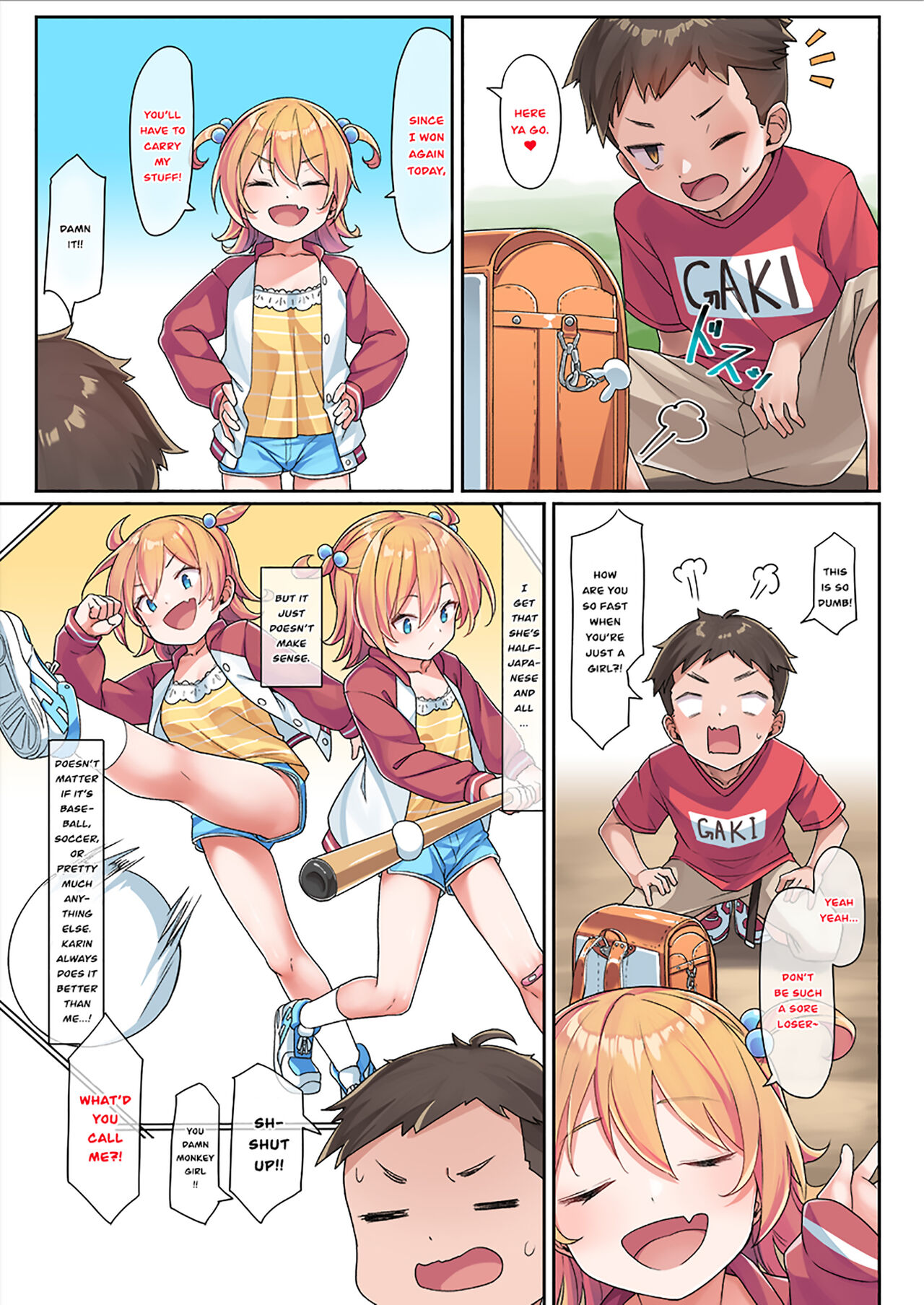 Karin-chan no Himitsu Kichi | Karin-chan's Secret Base page 4 full