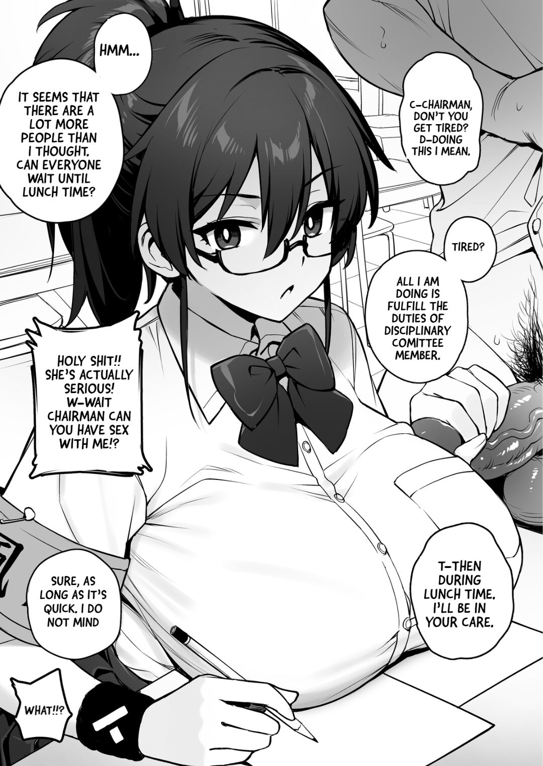 Rumor Has It That The New Chairman of Disciplinary Committee Has Huge Breasts. page 8 full