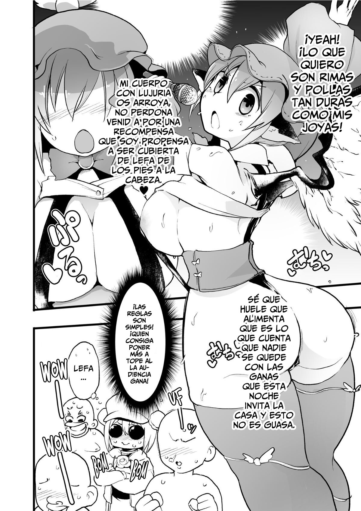 Campeonato de Batallas de Gallos Guarros en Gensokyo - Gensoukyou Ingo Rap Senshuken page 5 full