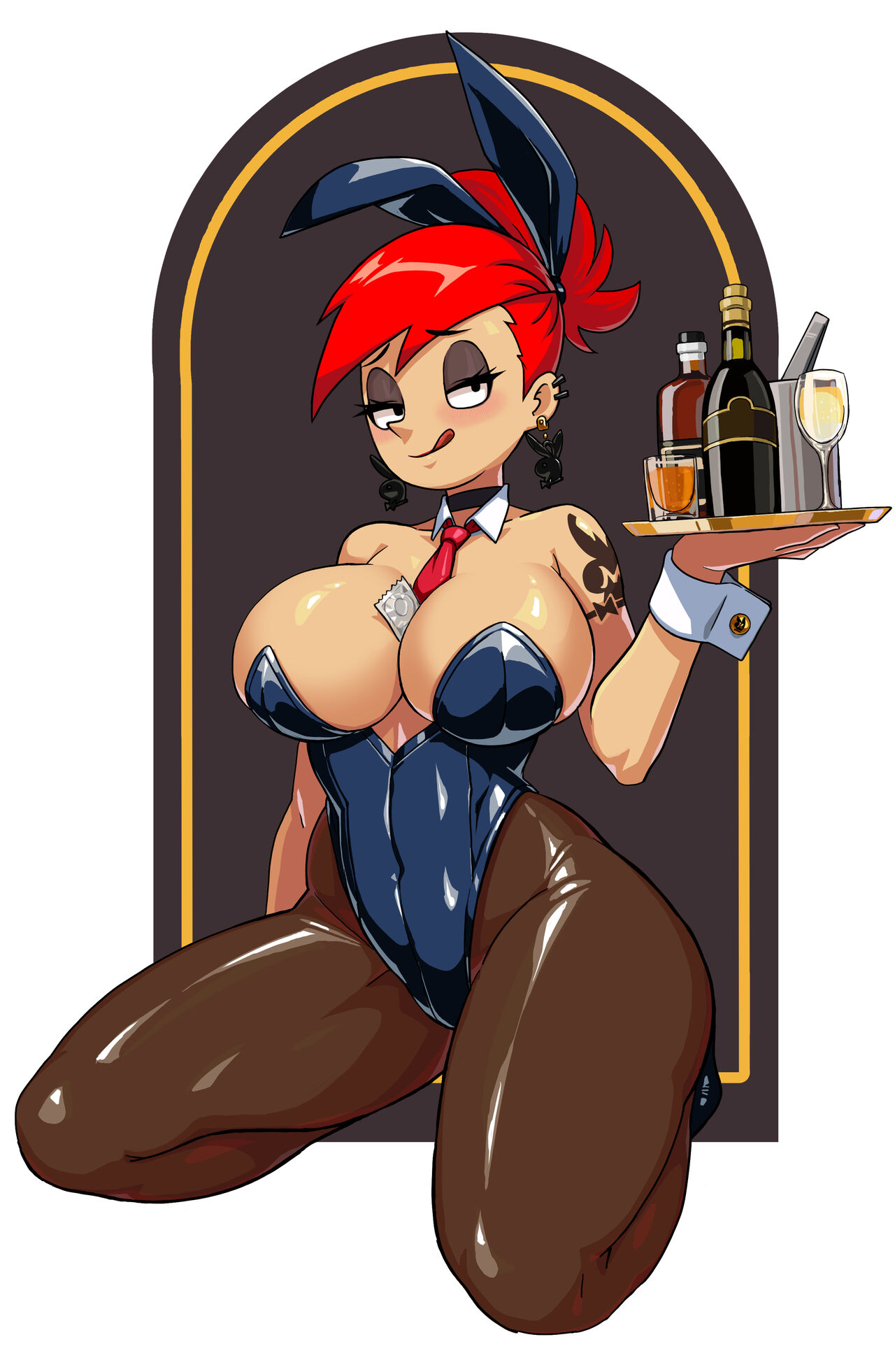 Frankie Foster bunny girl page 1 full