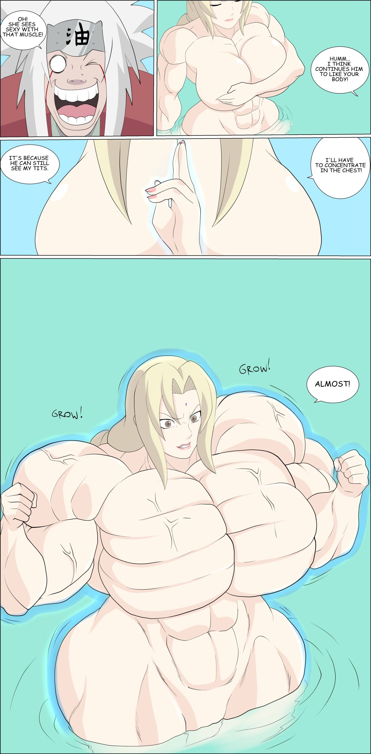 Tsunade VS Jiraiya page 7 full