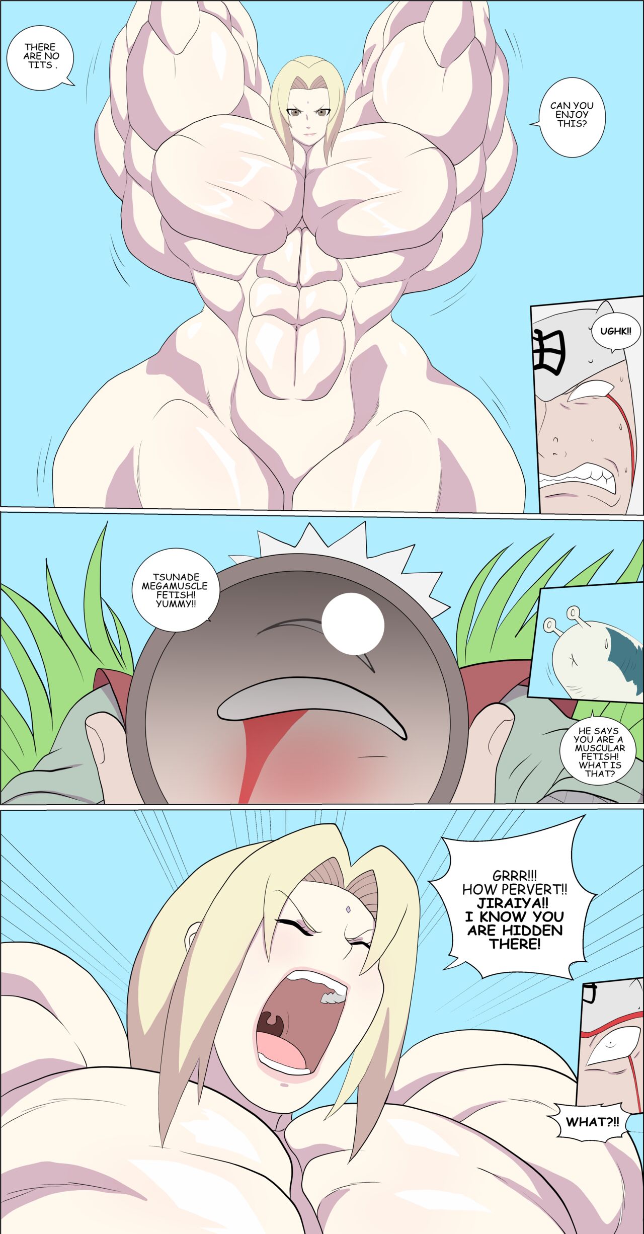 Tsunade VS Jiraiya page 8 full