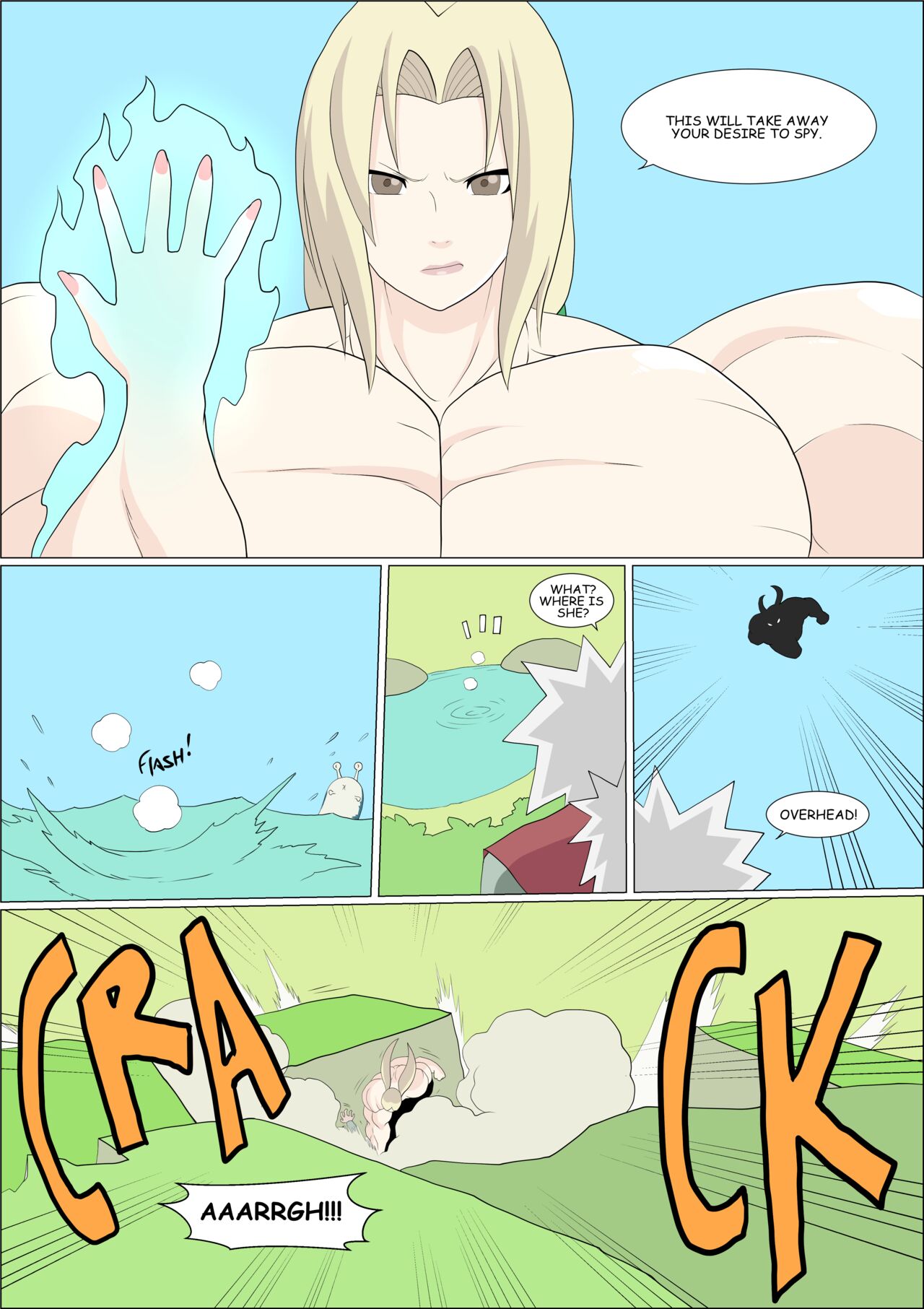 Tsunade VS Jiraiya page 9 full