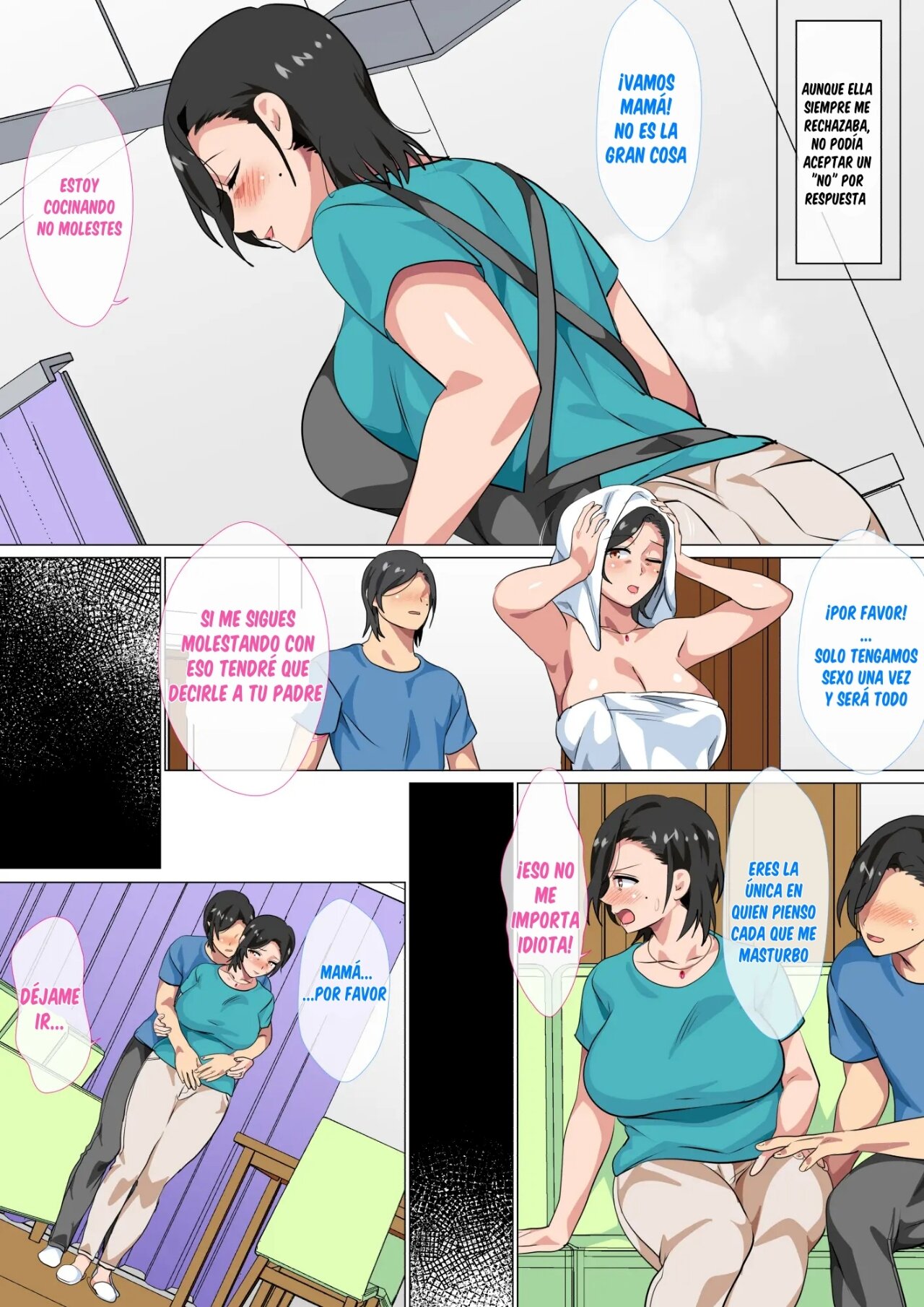 Hahaoya ni Kokuhaku Shitara Ichinichi dake Sex o Sasete Kureta Hanashi | Me Confese A Mi Mama Y Ella Me Dejo Tener Un Festival Sexual De Un Solo Dia page 6 full