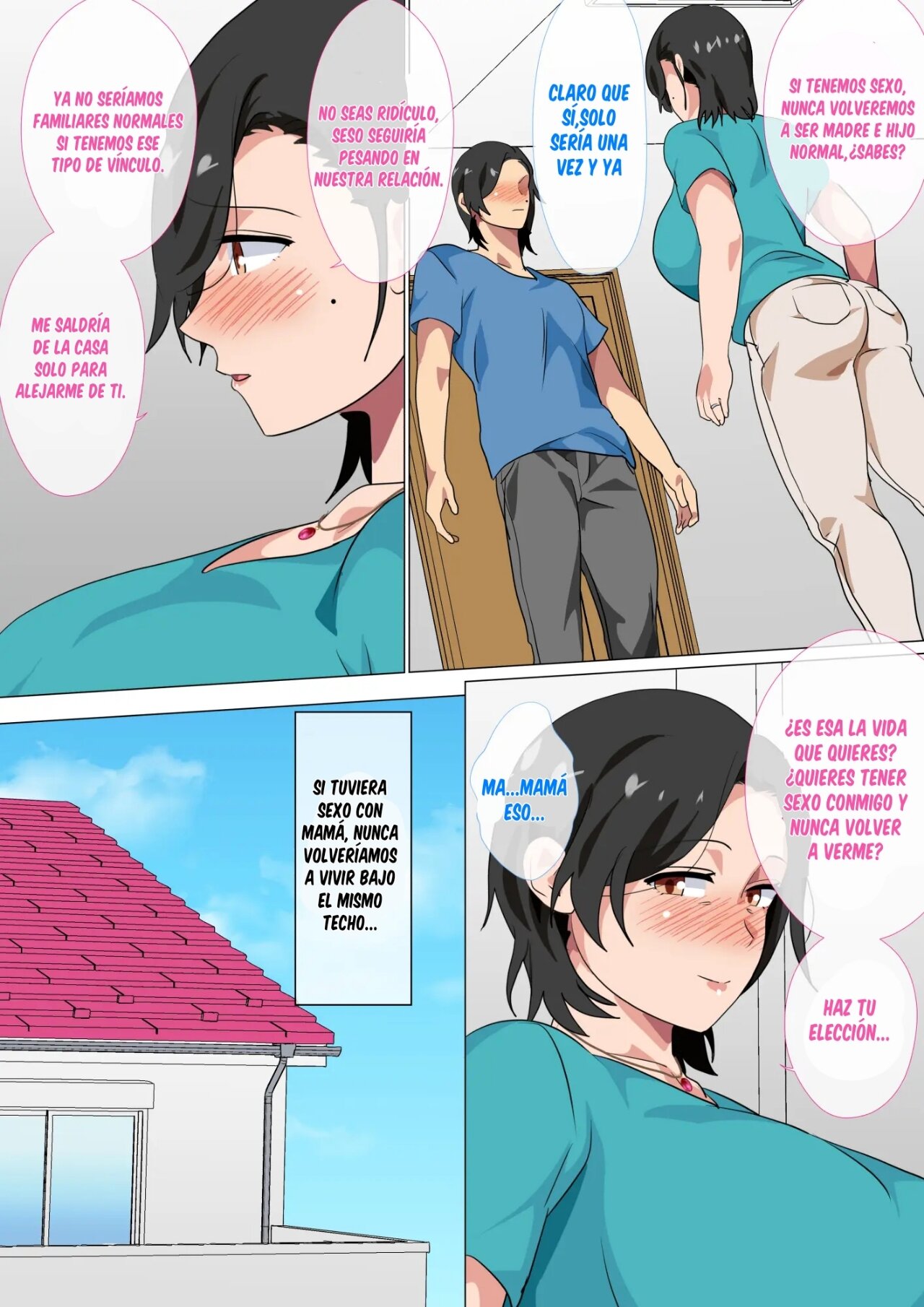 Hahaoya ni Kokuhaku Shitara Ichinichi dake Sex o Sasete Kureta Hanashi | Me Confese A Mi Mama Y Ella Me Dejo Tener Un Festival Sexual De Un Solo Dia page 8 full