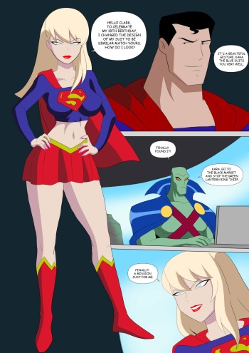 Supergirl X Wonder Woman cover
