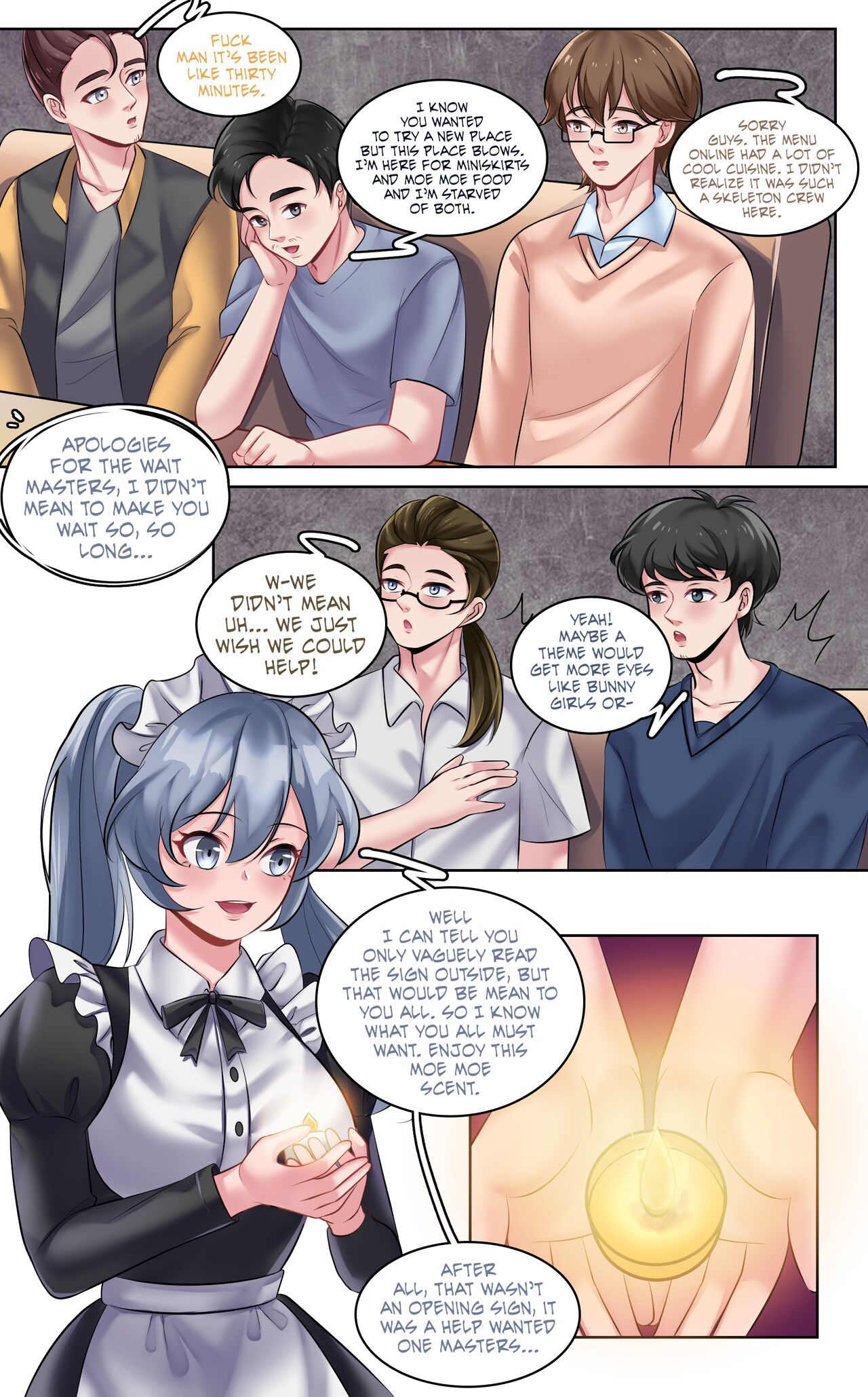 Maid Collaboration Group Gender Bender page 1 full