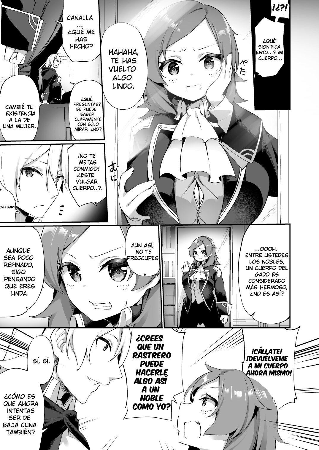 Kuni de Ichiban no Kizoku ga Noumin Musume ni Kaihen Sarechau Ohanashi | La Historia De Como La Aristócrata Mas Importante Del País Se Transformo En Una Campesina page 6 full