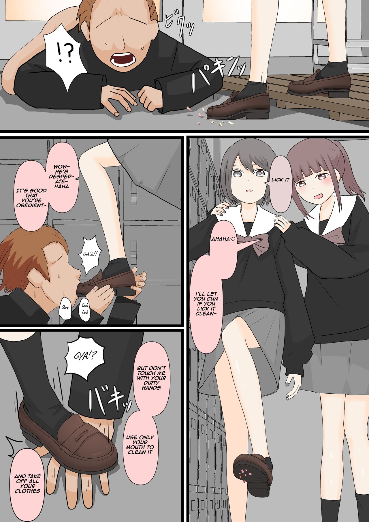 School-Wide Boy Foot Slaves Project | Zenkou Danshi Ashi Dorei Keikaku page 10 full