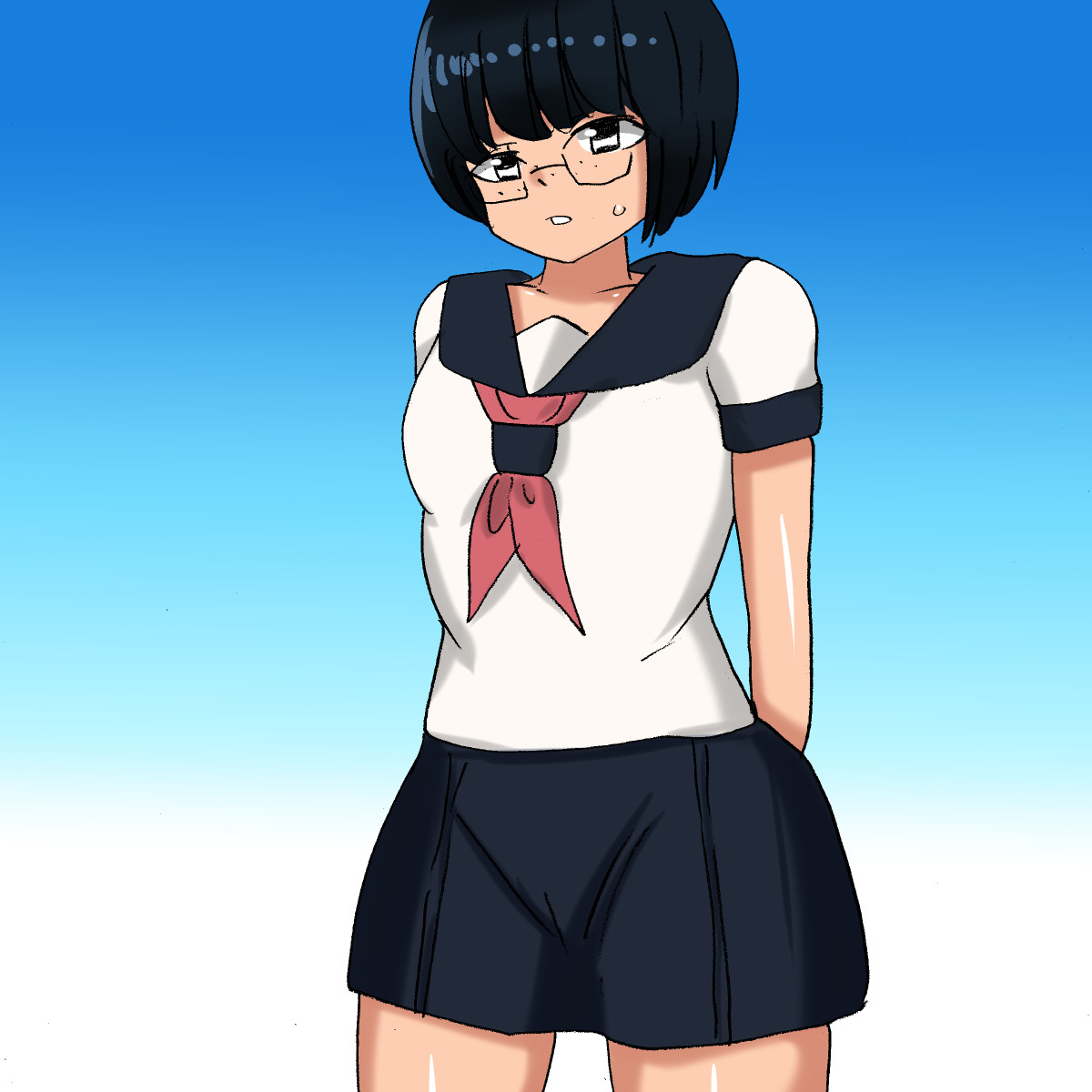 1ba Jimi Otaku Nekura Megane Gakusei page 3 full