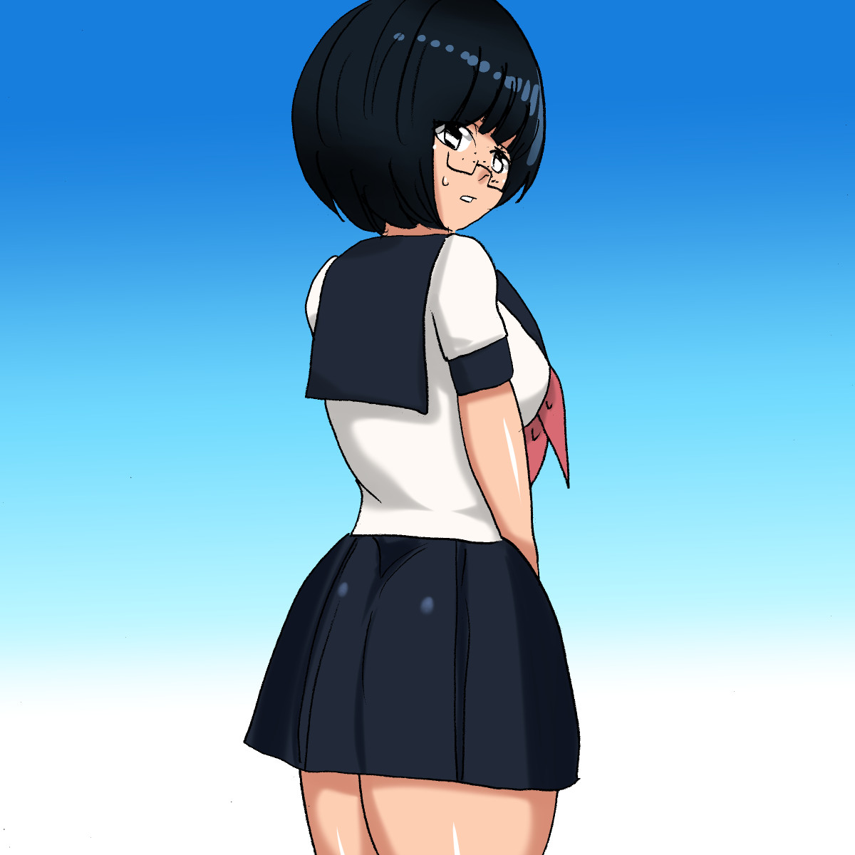 1ba Jimi Otaku Nekura Megane Gakusei page 7 full