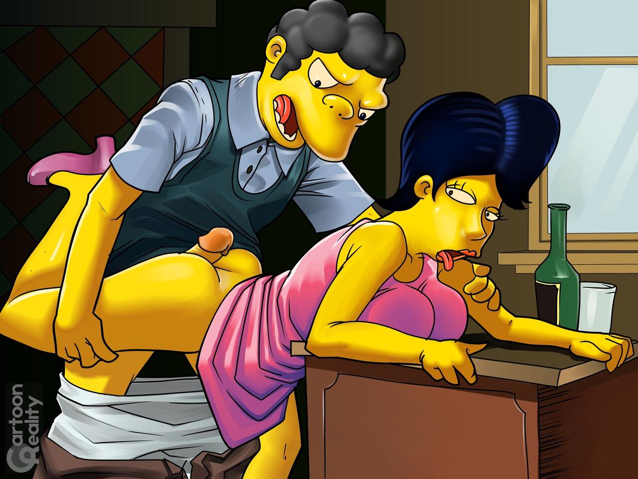 Cartoon Reality - Simpsons page 7 full