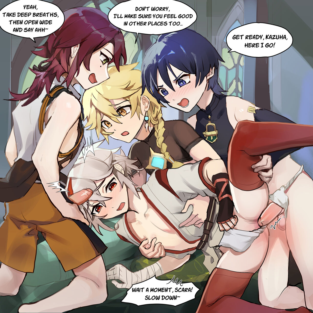 Aether's Inazuma Anemo Boys Adventure in Sumeru page 2 full