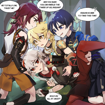 Aether's Inazuma Anemo Boys Adventure in Sumeru cover
