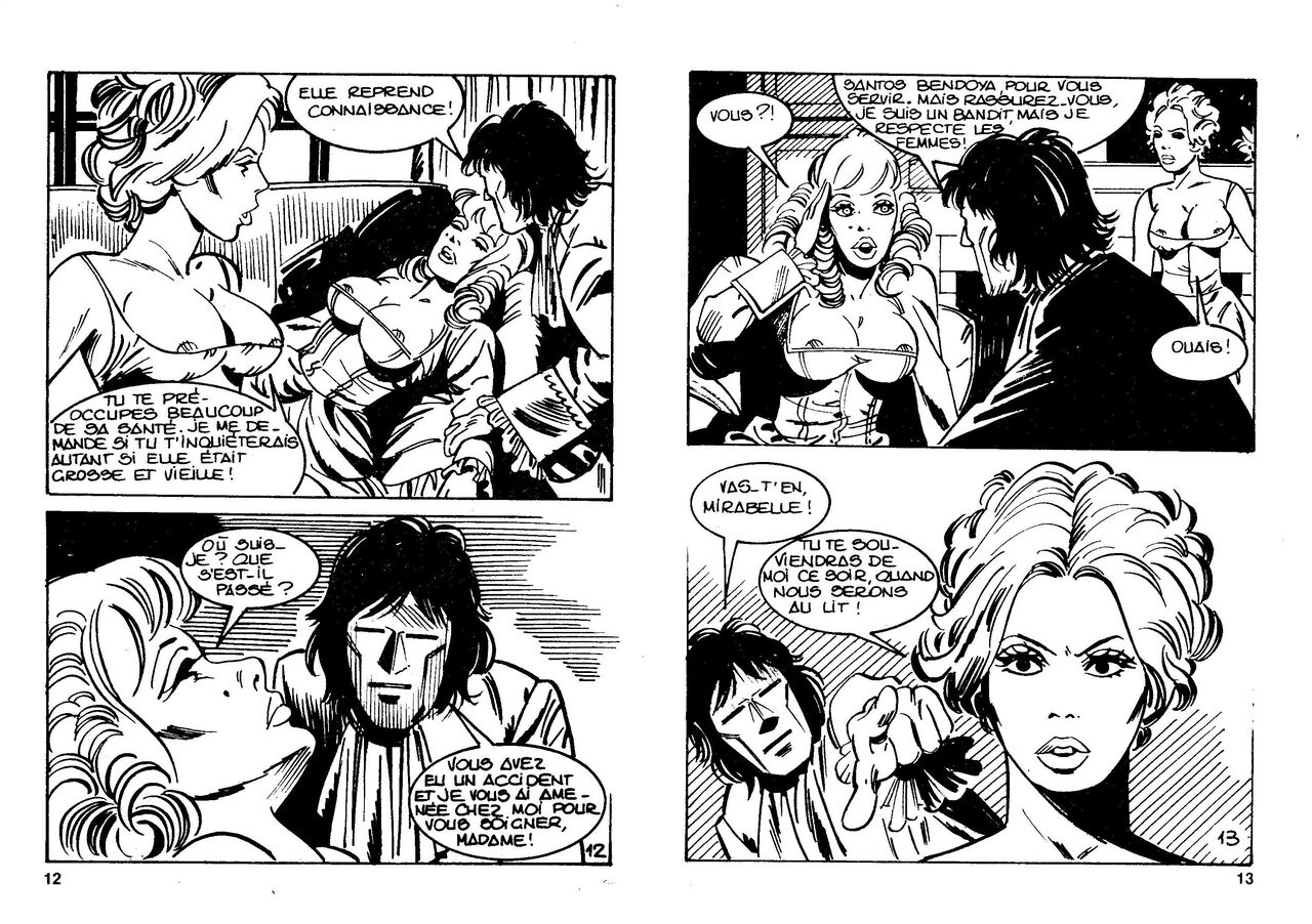 Hypersexy 18 - Lady Love et le bandit + Dick Brown 4 page 8 full
