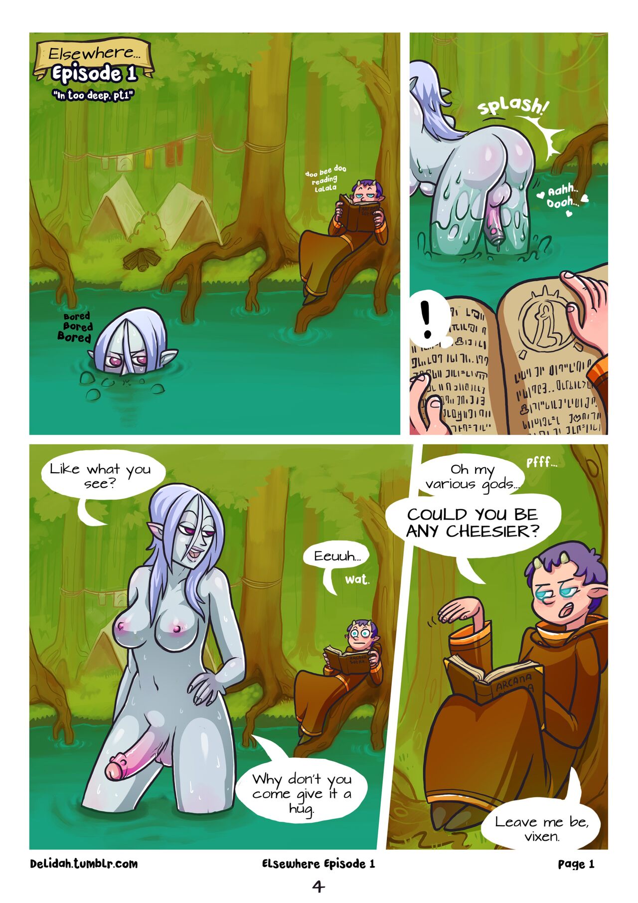 Elsewhere: Love⭑Sex⭑Magic page 4 full