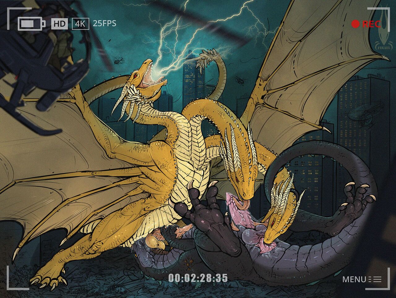 Ghidorah's Cunning page 1 full