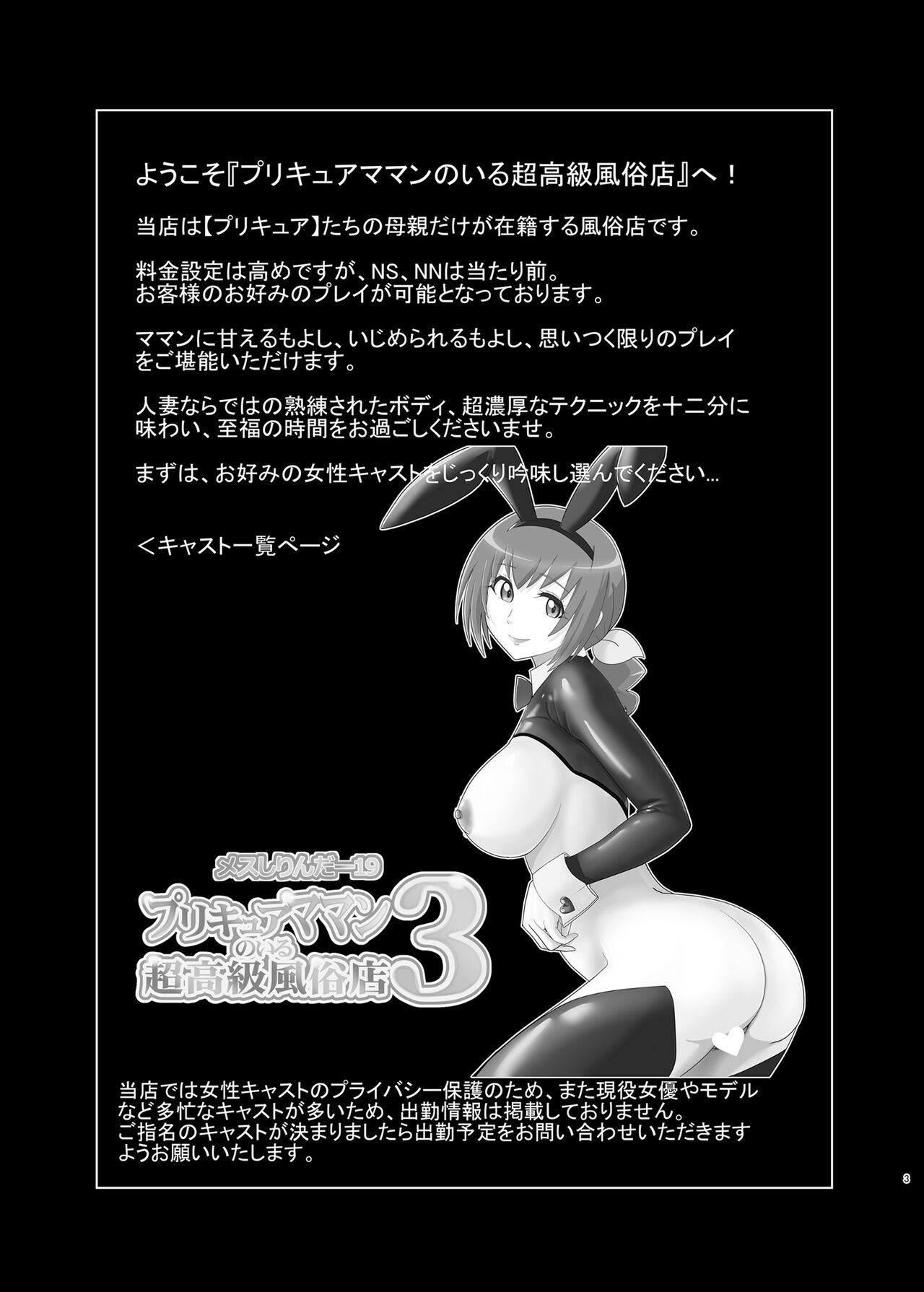 Mess Zylinder 19 PreCure Maman no Iru Chou Koukyuu Fuzokuten 3 page 2 full