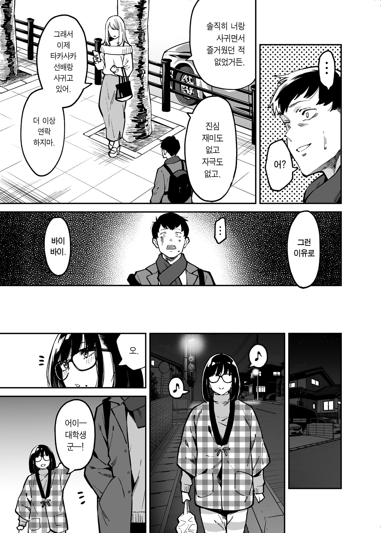 Otonari no Darashina Onee-san ni Nagusamerareru Hanashi | 옆집에 사는 칠칠찮은 누나가 위로해주는 이야기 page 4 full