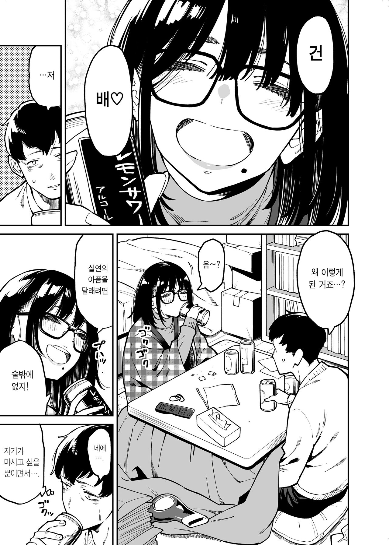 Otonari no Darashina Onee-san ni Nagusamerareru Hanashi | 옆집에 사는 칠칠찮은 누나가 위로해주는 이야기 page 6 full