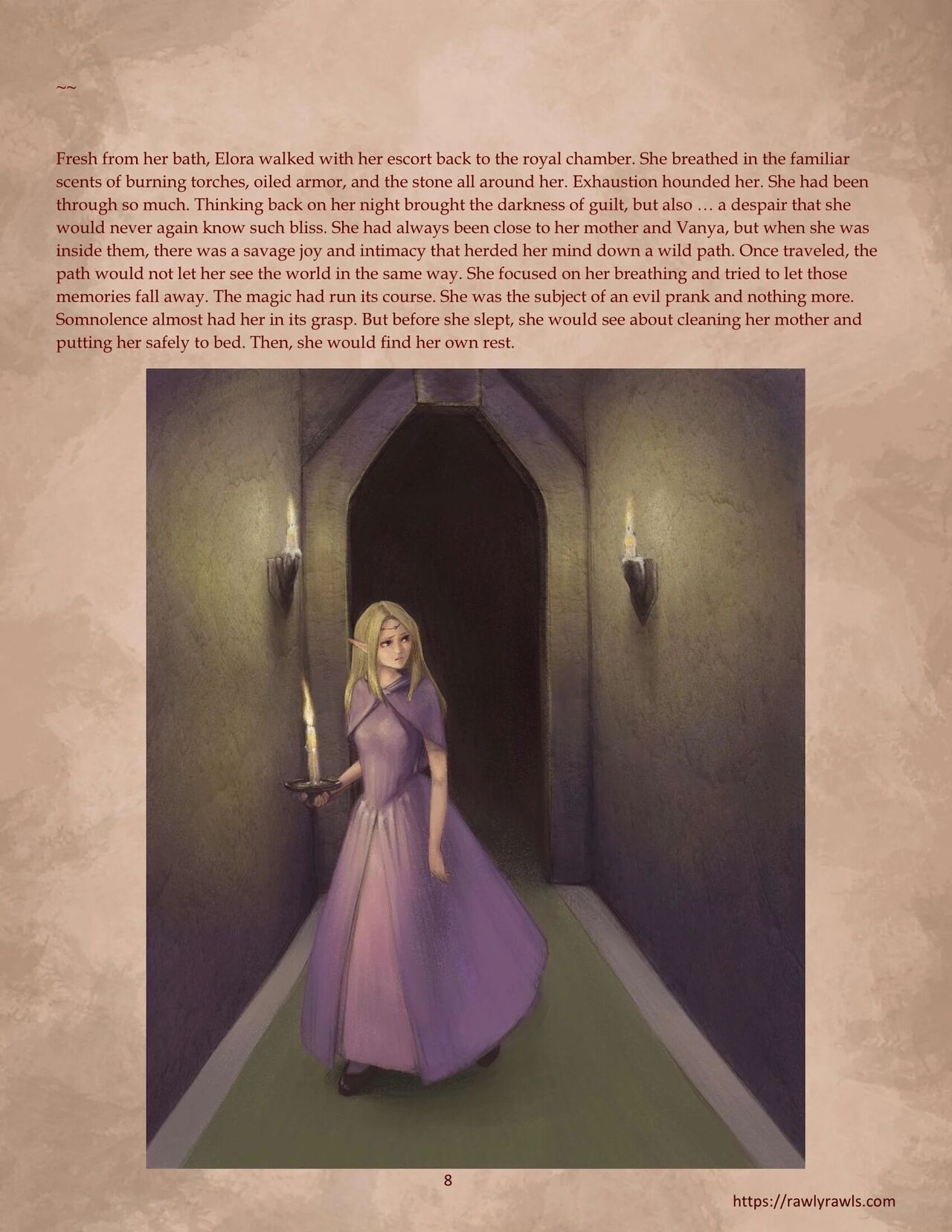 Elora’s Taste of Black Magic  - 4 - english page 8 full