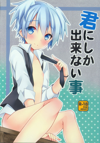 Kimi ni shika dekinai koto cover