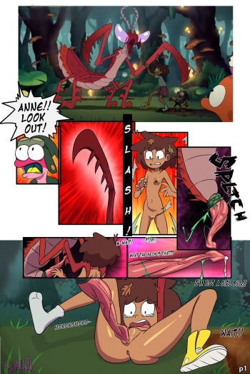 Amphibia - "Anne or Beast" retelling cover