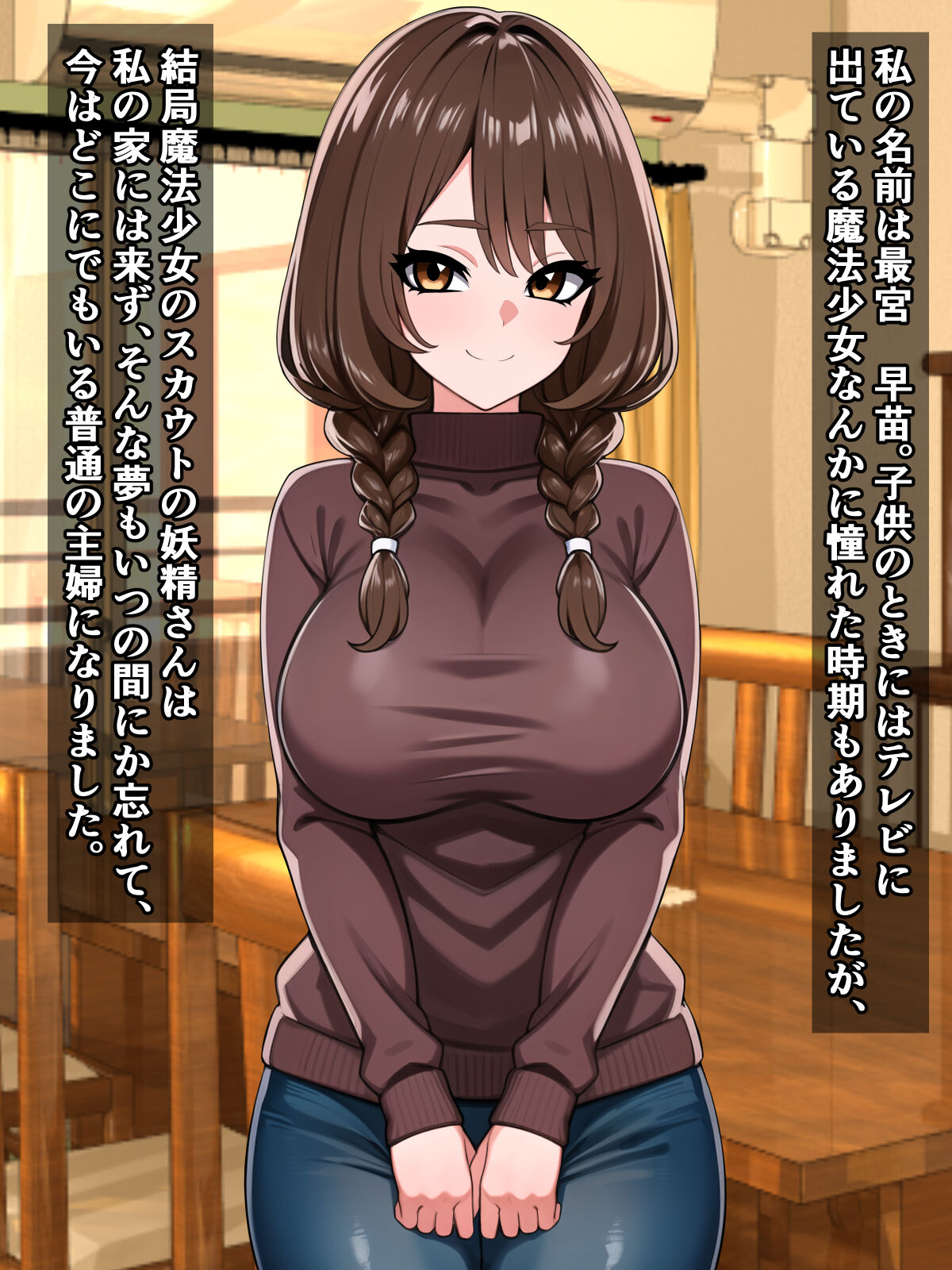 Eh, not my daughter, am I going to become a magical girl as a mom!? page 4 full