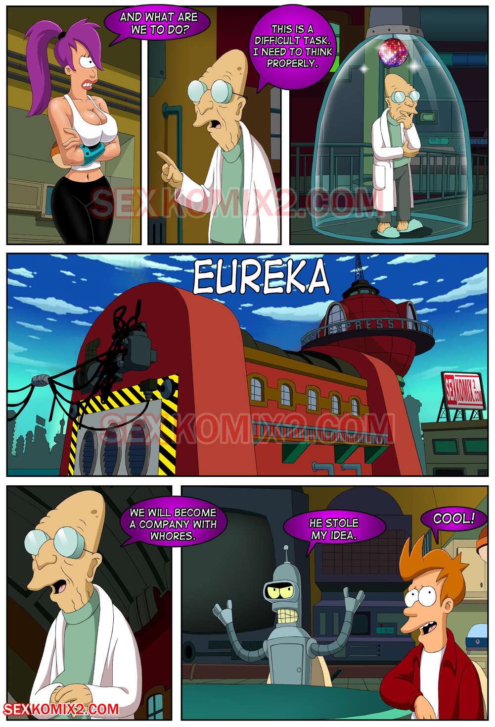Futurama: Interplanetary Sex – SexKomix - english - ongoing page 3 full