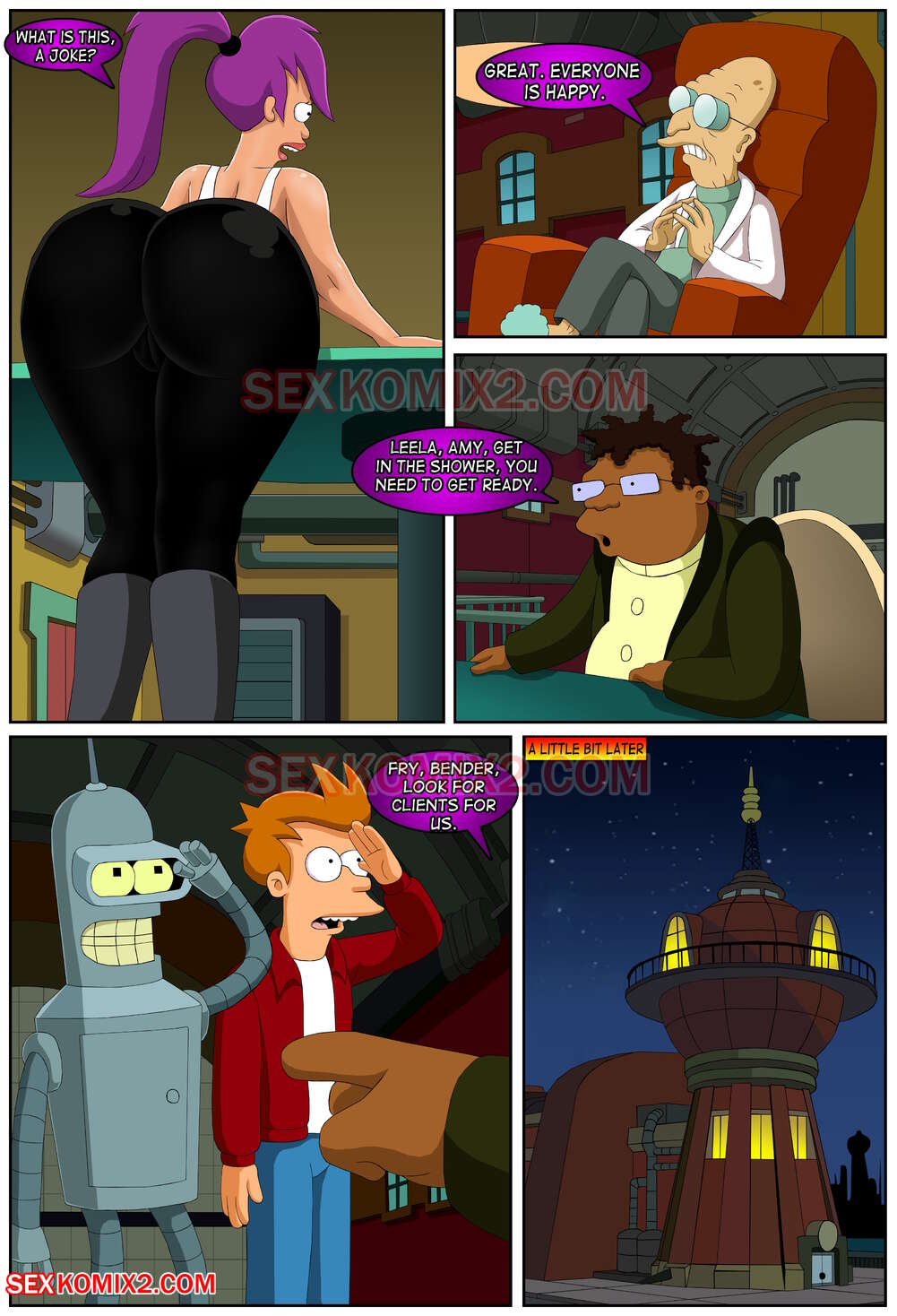 Futurama: Interplanetary Sex – SexKomix - english - ongoing page 5 full