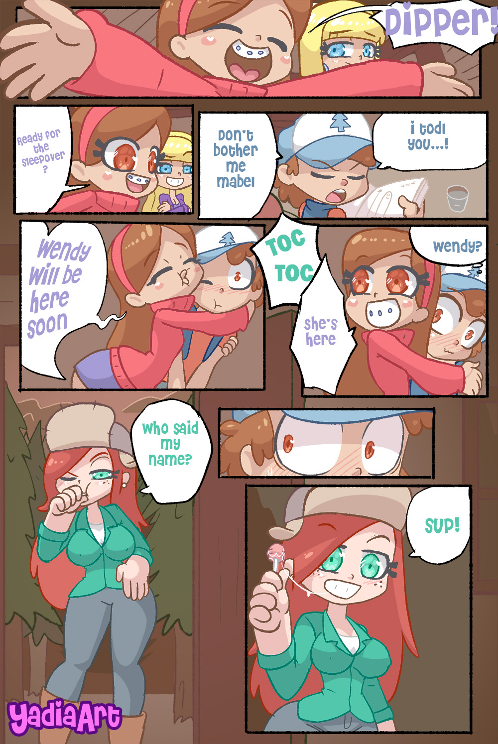 Sleepover page 2 full