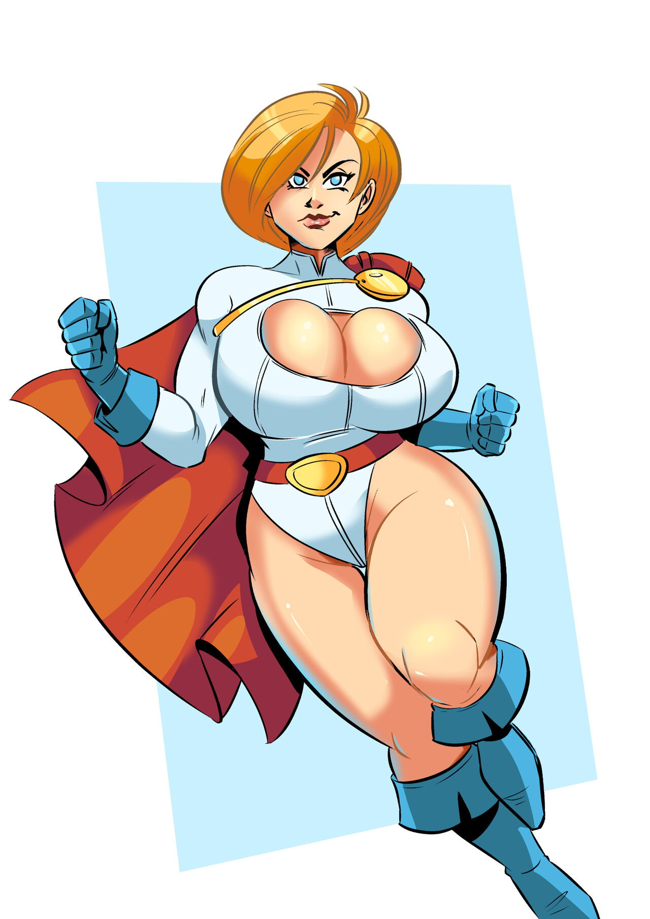 Power Girl x Fisher page 1 full