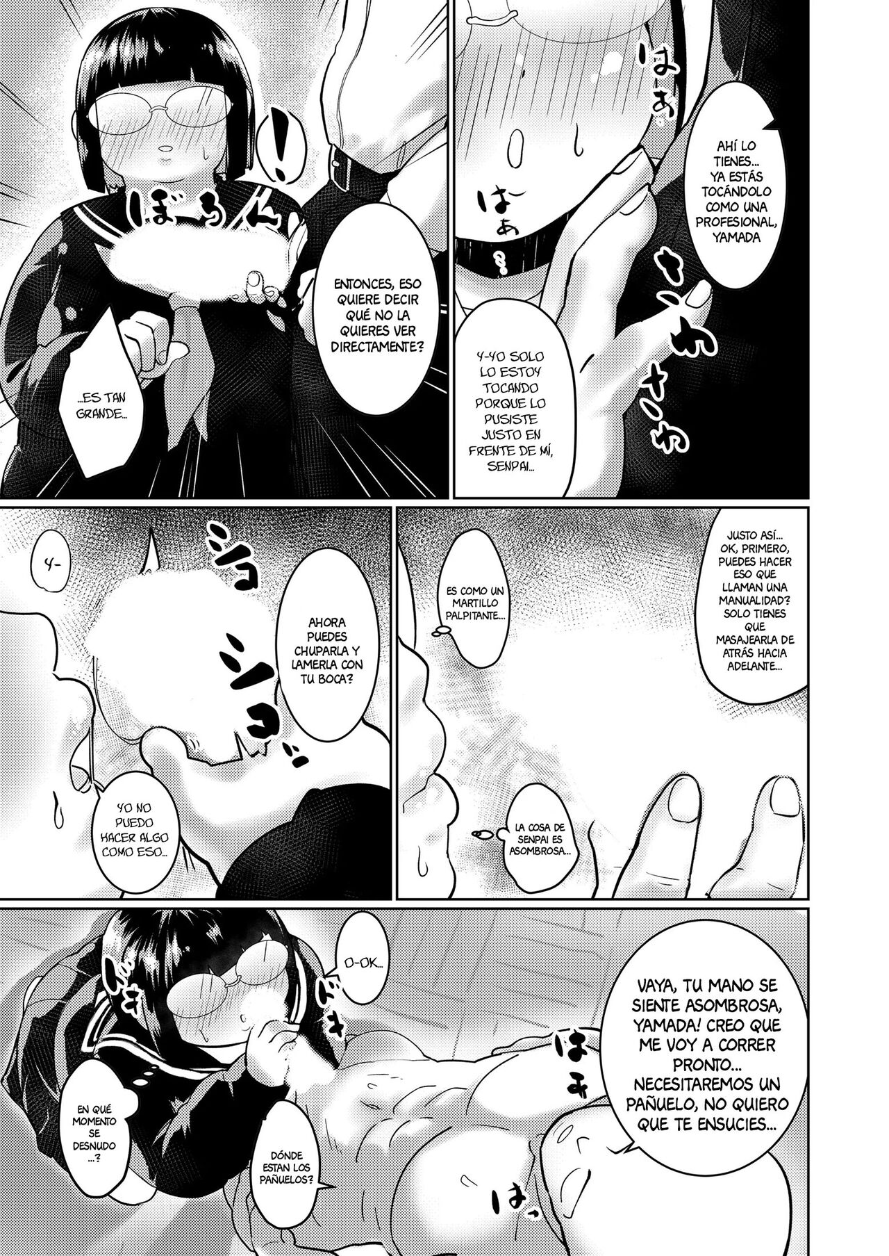 Alone in the Clubroom with my Plump Junior page 4 full