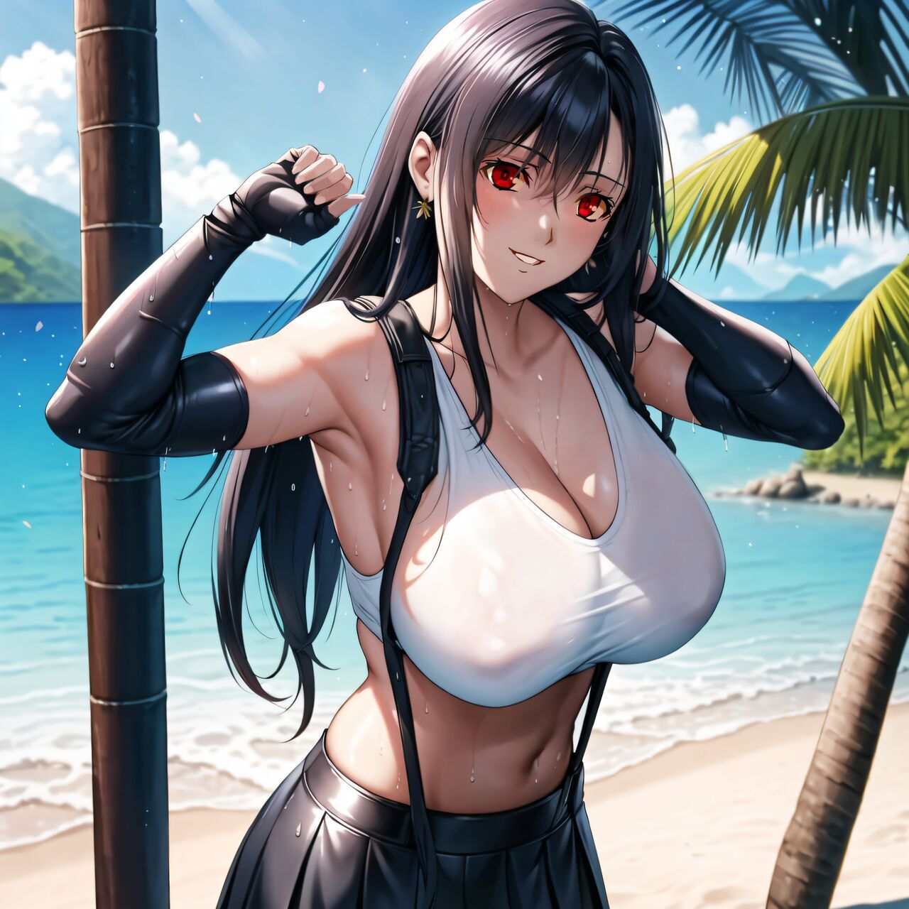 Nangoku de Tifa to Noukou Sesshoku page 1 full