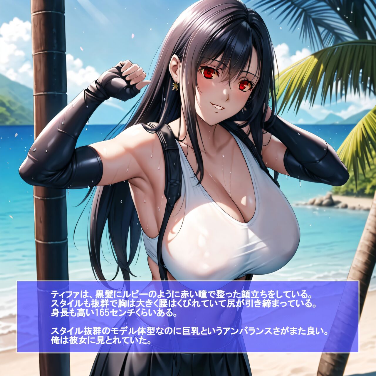 Nangoku de Tifa to Noukou Sesshoku page 4 full