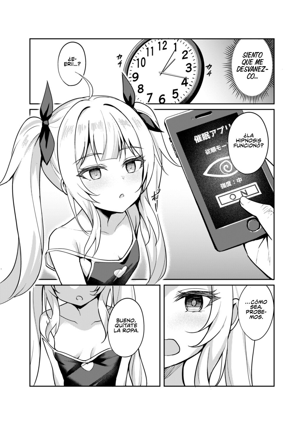 Mesugaki Wakarase Saimin | Hipnotice a la Mocosa Para que Fuera una Puta Obediente page 9 full