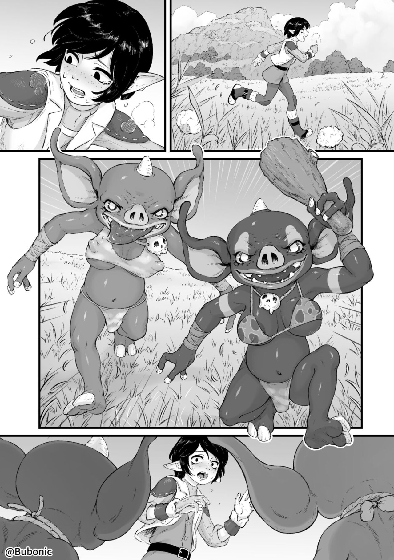 Mesu Bokoblin ni Osowareru Hanashi page 3 full