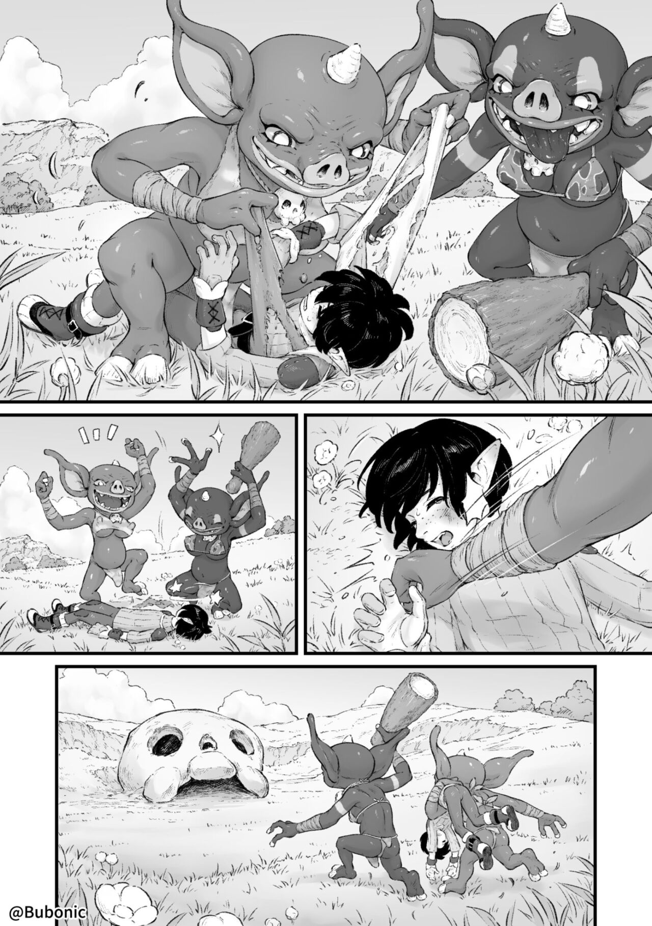 Mesu Bokoblin ni Osowareru Hanashi page 4 full