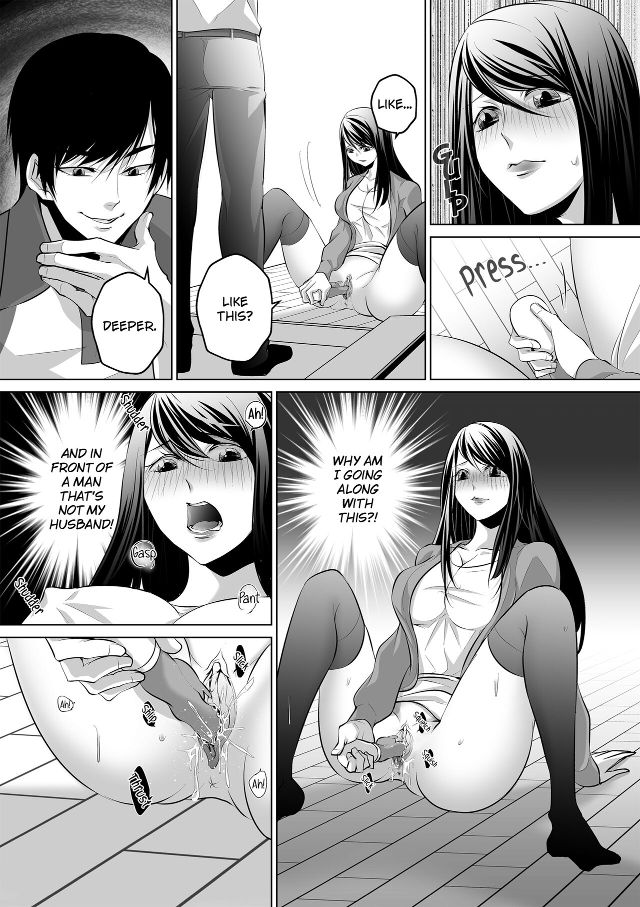 My Husband... Is Nothing Like This... Tonight, A Desperately Horny Housewife Discreetly Cheats Again page 9 full