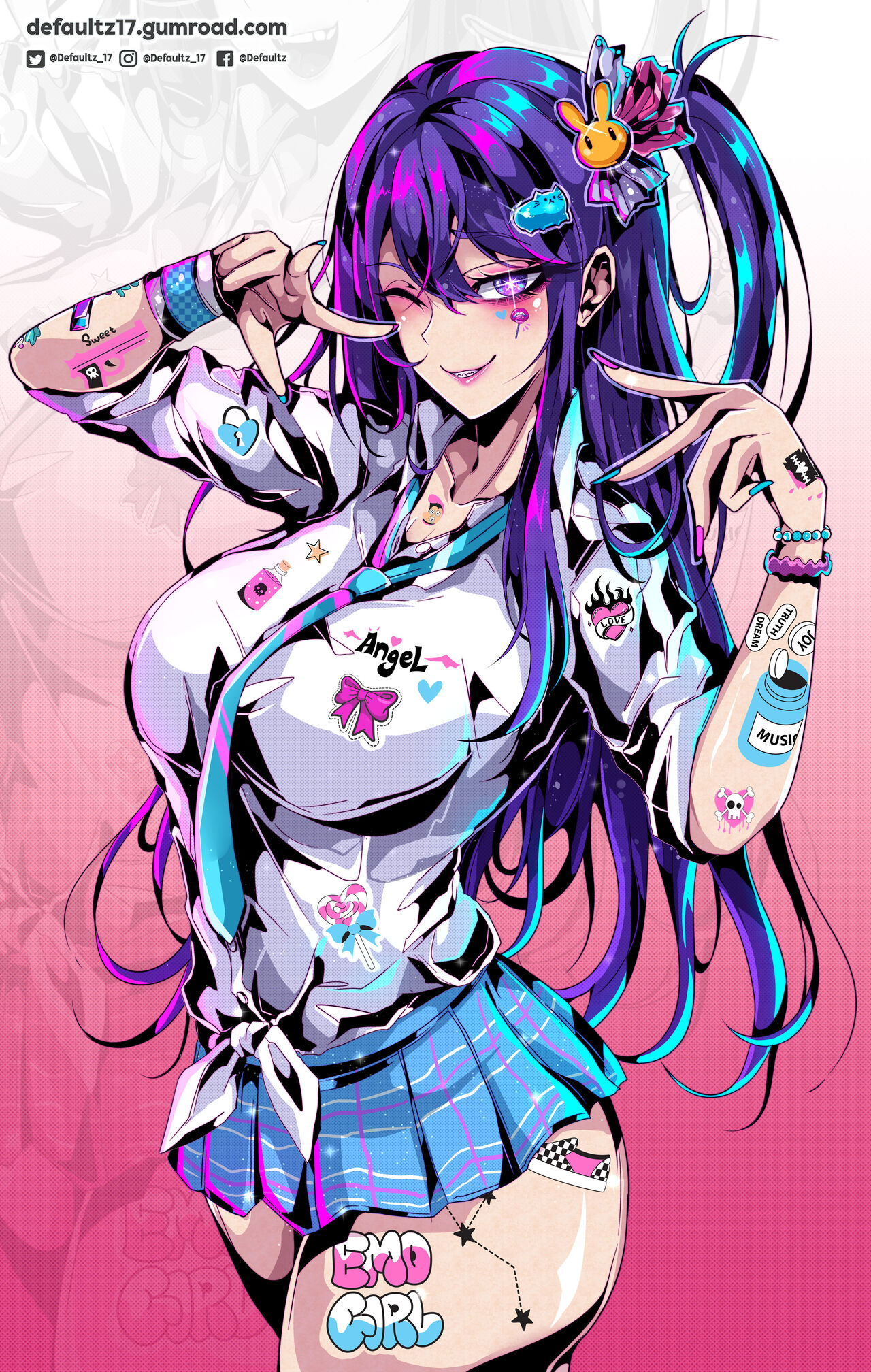 2023 Ai Hoshino Gumroad rewards page 3 full