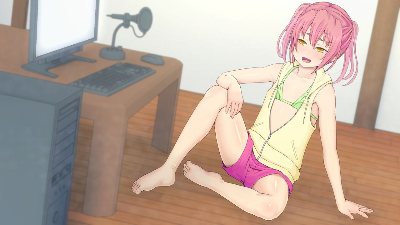 Mesugaki Live Streamer Loli Bitch ni yoru Kageki Haishin Off-Pako Zanmai page 7 full