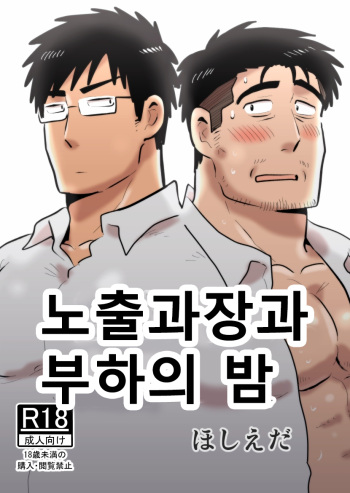 Roshutsu Kachou to Buka no Yoru | 노출 과장과 부하의 밤 cover