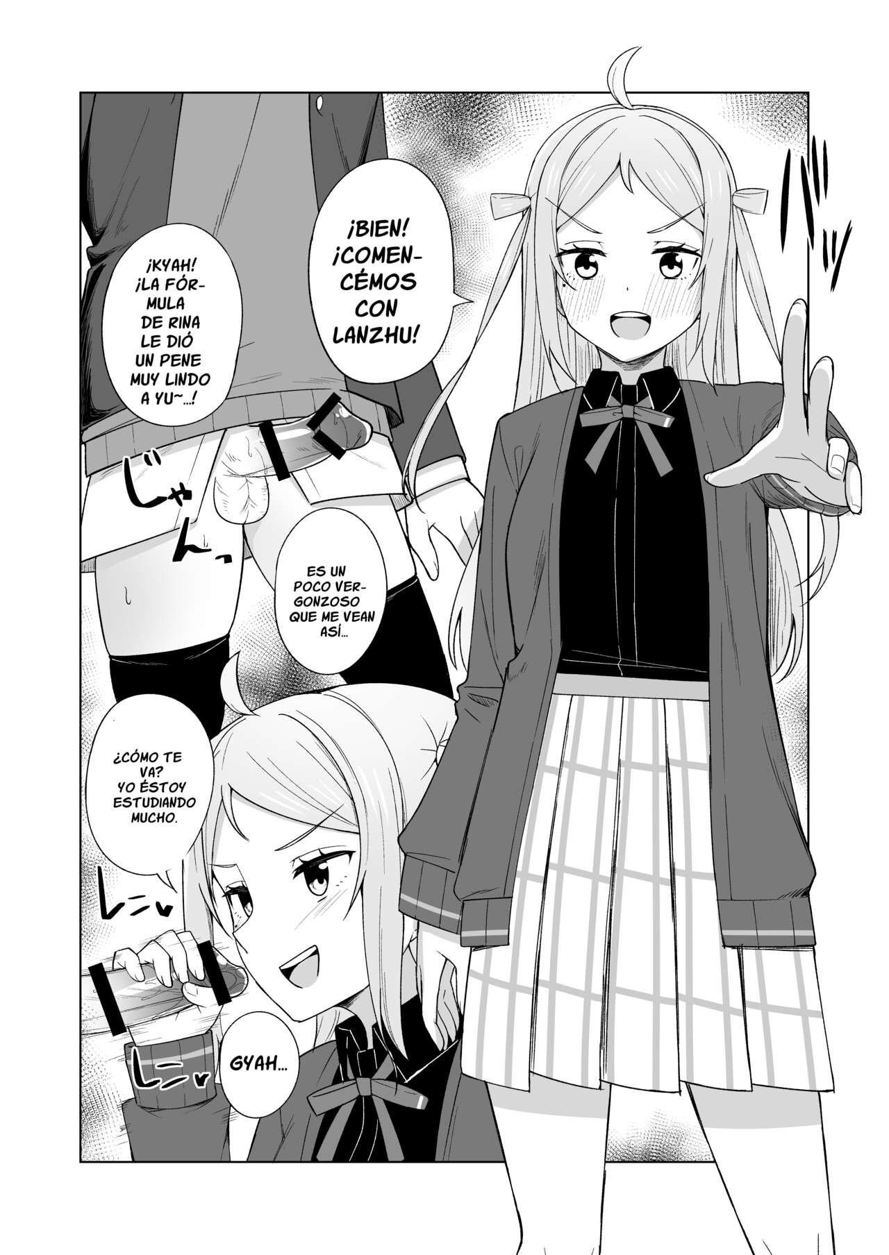 "Nacimiento del TOKIMEKI" page 5 full