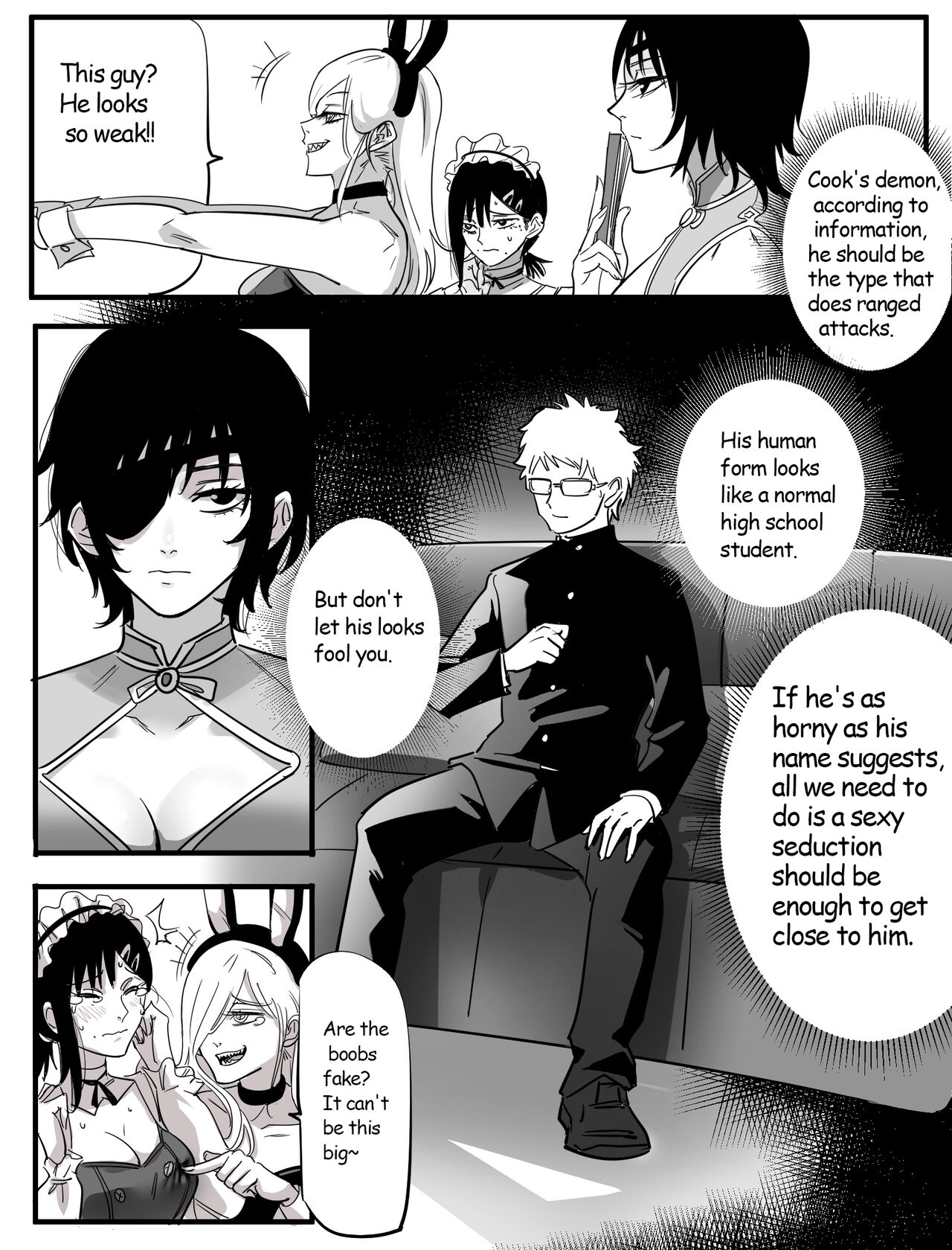 Kouantaima Tokui 4-ka VS Cock no Akuma! page 4 full