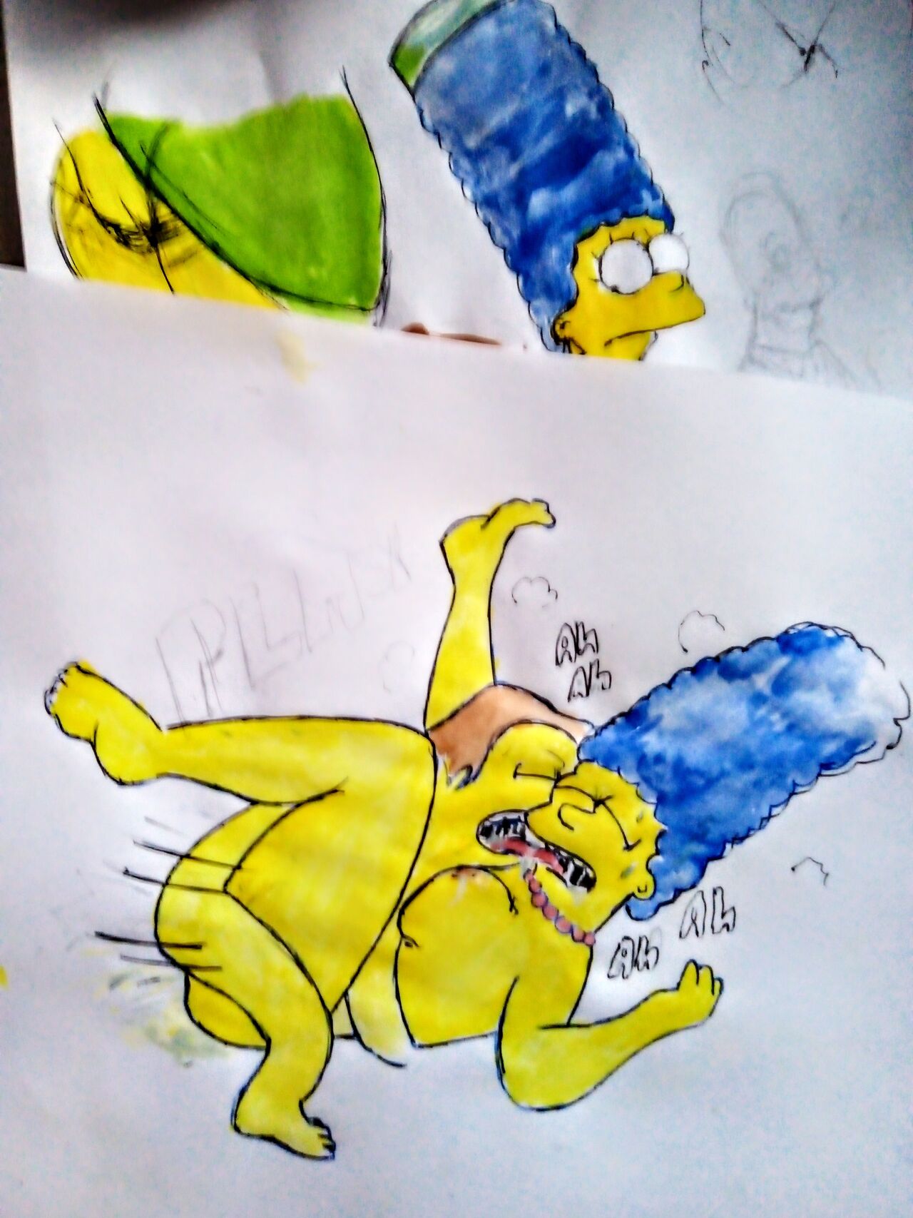 Marge Simpson page 7 full